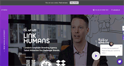 Desktop Screenshot of linkhumans.com